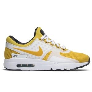 Nike Men's air max zero Tinker sketch size 11 Yellow and White Sneakers